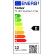 Kanlux LED fénycső T8 22W 6500K 3300lm 150 cm  GLASSv3 26059