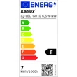 Kanlux LED izzó 6,5W GU10 515lm 4000K IQ-LED 35241