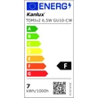 Kanlux LED izzó 6,5W GU10 530lm 6500K TOMIv2 34969