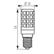 Kanlux LED izzó E14 4W 3000K 520lm ZUBI LED 24528