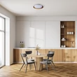 Kanlux LED mennyezeti lámpa 17,8W 1320lm 4000K fehér/barna NIFU 37317