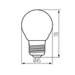 Kanlux XLED G45 E27 6W-NW-M 29633