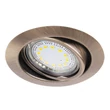 LITE LED 3XGU10 3W billenthető bronz beépíthető spot Rábalux 1051 (3db / szett)