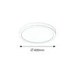 LOIS LED 36W 2500Lm D40 mennyezeti falon kívüli led panel lámpatest 3000K Rábalux 2662