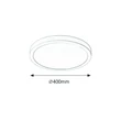 LOIS LED 36W 2500Lm mennyezeti falon kívüli led panel lámpatest 4000K Rábalux 2658