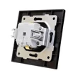 Olbia Electric TITAN 2P+F dugalj kerettel fekete BS-TN.S