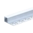 Optonica burkolatba süllyeszthető alumínium LED profil opál búrával 2m 5111