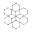 Optonica hexagon LED lámpa rendszer 12 modul 294W 35280lm 6000K 16823