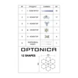 Optonica hexagon LED lámpa rendszer 12 modul 294W 35280lm 6000K 16823