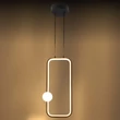 Optonica LED függeszték 15W 1200lm 3000K fekete IP20 19048