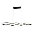 Optonica LED függeszték 24W 1920lm 3000K homok fekete 19045