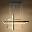Optonica LED függeszték 67W 5360lm 3000K fekete IP20 19039