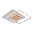 Optonica LED mennyezeti lámpa 60W 4800lm CCT fehér+fa szögletes 19013