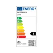 Optonica LED panel falon kívüli négyzet 24W 1920lm 2700K IP20 Backlit 2998
