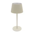 Optonica napelemes szolár LED asztali lámpa 2,5W 280lm CCT bézs IP54 253