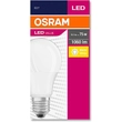 Osram LED izzó E27 10W 2700K meleg fehér 1055 lumen A60