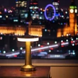 Phenom London LED asztali lámpa arany akkumulátoros USB-C 12500A