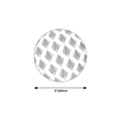R.3077 Benita bel.menny. LED 18W fehér mint. D26
