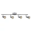 R.6988 Norton LED 4-es szpot GU10 4x3W króm