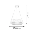 Rábalux Adeline minimál stílusú mennyezeti függeszték LED 36W 2100lm 4000K 2510