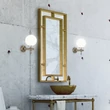 Rábalux Avery fürdőszobai antik bronz fali lámpa LED 6W 550lm 3000K 3999