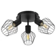 R.3536 Belano bel.Spot, E27 3x MAX 40W,fekete