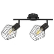 R.3535 Belano,bel. spot E27 2x max 40W fekete