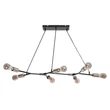 Rábalux Branwen indusztriális stílusú hetes függeszték E27 7x25W 72027
