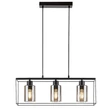 Rábalux Chadwick modern megjelenésű hármas függeszték E27 3x25W 72033