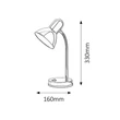 Rábalux Clark modern megjelenésű asztali lámpa E27 40W 4255