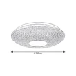 Rábalux Coralia mennyezeti lámpa LED 72W 5728lm 3000-6500K 1519