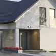 Rábalux Cubbington kültéri LED fali lámpa 10W 4000K fekete L13cm IP54 77183