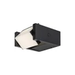 Rábalux Cubbington kültéri LED fali lámpa 10W 4000K fekete L13cm IP54 77183