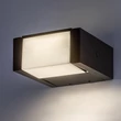 Rábalux Cubbington kültéri LED fali lámpa 10W 4000K fekete L13cm IP54 77183