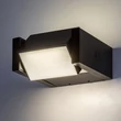 Rábalux Cubbington kültéri LED fali lámpa 10W 4000K fekete L13cm IP54 77183