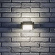 Rábalux Cubbington kültéri LED fali lámpa 10W 4000K fekete L13cm IP54 77183
