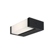 Rábalux Cubbington kültéri LED fali lámpa 18W 4000K fekete L23cm IP54 77185