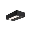 Rábalux Cubbington kültéri LED fali lámpa 18W 4000K fekete L23cm IP54 77185