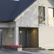 Rábalux Cubbington kültéri LED fali lámpa 18W 4000K fekete L23cm IP54 77185