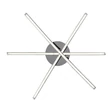Rábalux Cyclone modern megjelenésű mennyezeti lámpa LED 21W 1450lm/2250lm 4000K 4606