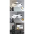 Rábalux Dalfon ventilátoros mennyezeti lámpa LED 40W 1700lm 3000-6500K 6858