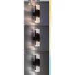 Rábalux Darvas kültéri LED fali lámpa 12W CCT fekete H35cm IP54 77127