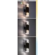 Rábalux Darvas kültéri LED fali lámpa 7W CCT fekete H28cm IP54 77126