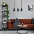 Rábalux Dimitri indusztriális stílusú hármas függeszték E27 3x40W 3126