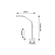 Rábalux Draco modern stílusú állólámpa LED 13W 790lm 3000-6000K 2310