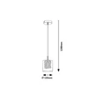 Rábalux Duchess modern és elegáns függeszték G9 40W 3114