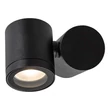 Rábalux Enol kültéri fali lámpa 1xGU10 fekete  L14cm IP44 77110