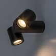Rábalux Enol kültéri fali lámpa 2xGU10 fekete L21,5cm IP44 77111