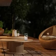 Rábalux Funes kültéri LED asztali lámpa 3W CCT zöld H19cm IP44 77144