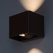 Rábalux Hallstatt kültéri LED fali lámpa 10W 3000K barna IP54 77169